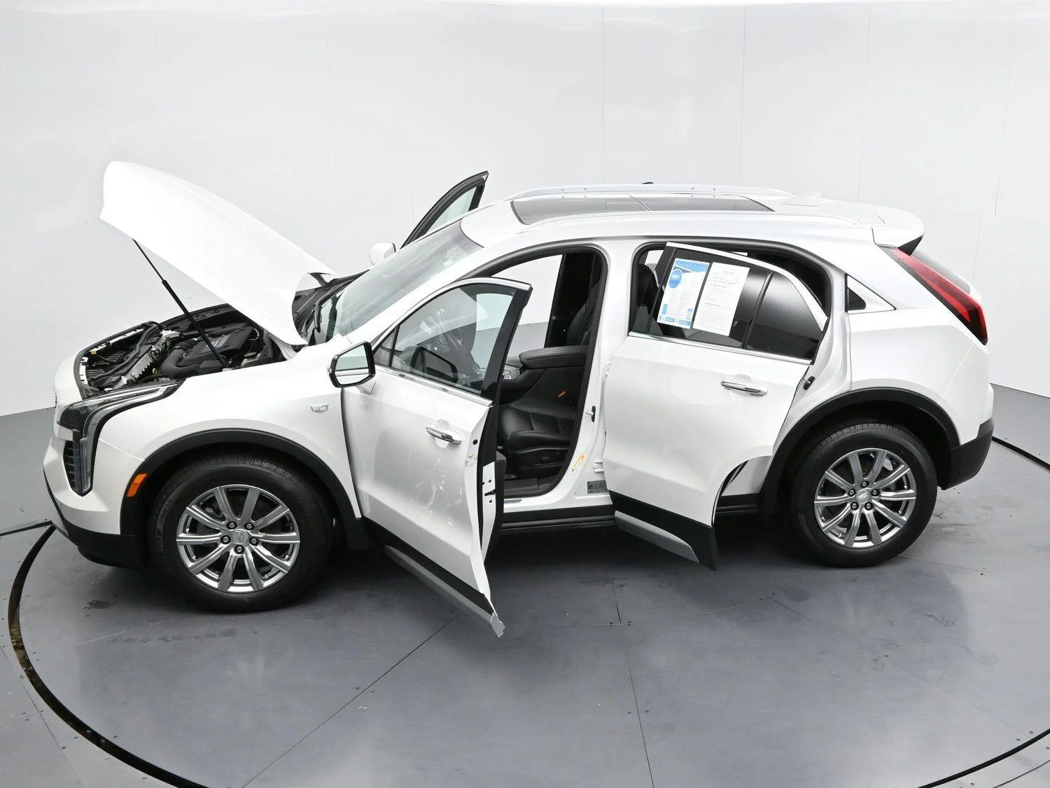 Used 2023 Crystal White Tricoat Cadillac Premium Luxury image 38