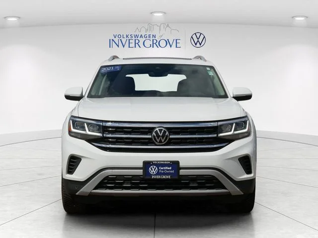 Used 2021 Volkswagen Atlas SEL with VIN 1V2BR2CA4MC592097 for sale in Inver Grove Heights, Minnesota