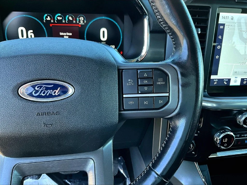 Used 2021 Gray Ford Lariat image 13