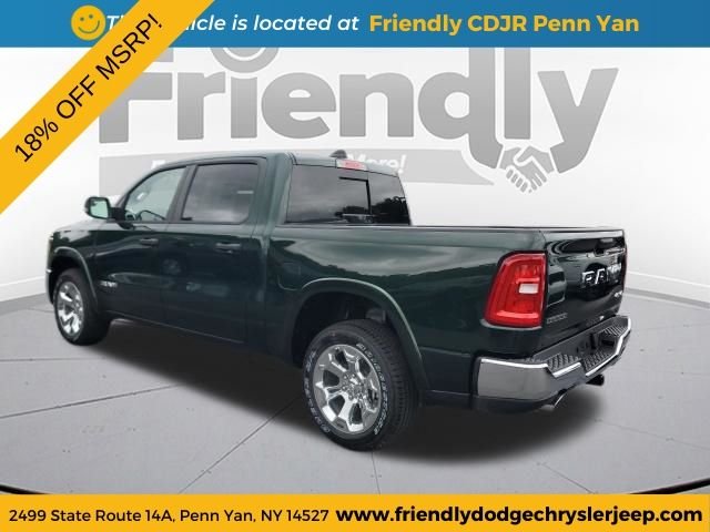 New 2026 Serrano Green Metallic RAM Big Horn/Lone Star image 3
