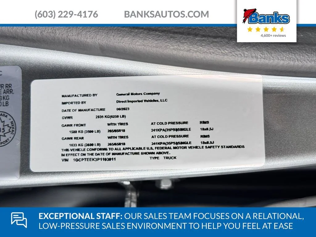 Used 2023 Sterling Gray Metallic Chevrolet Trail Boss image 10