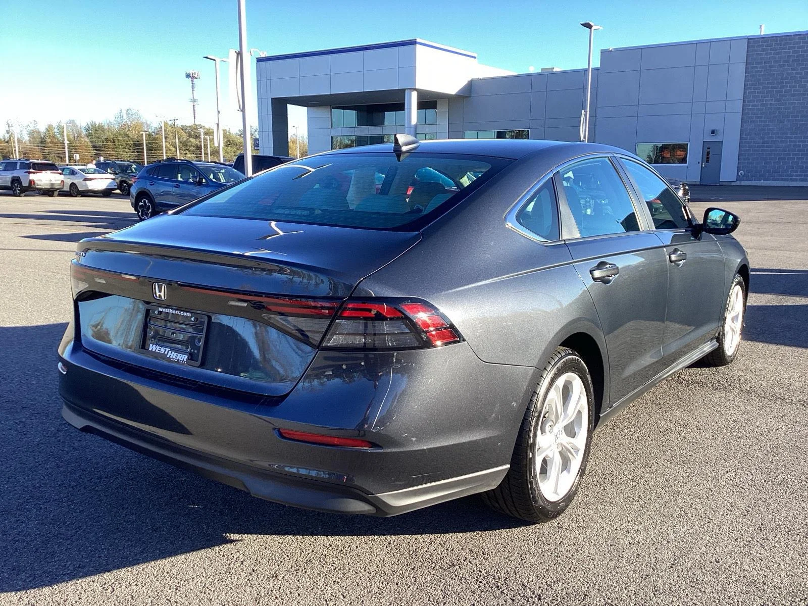 Used 2024 Meteorite Gray Metallic Honda LX image 8