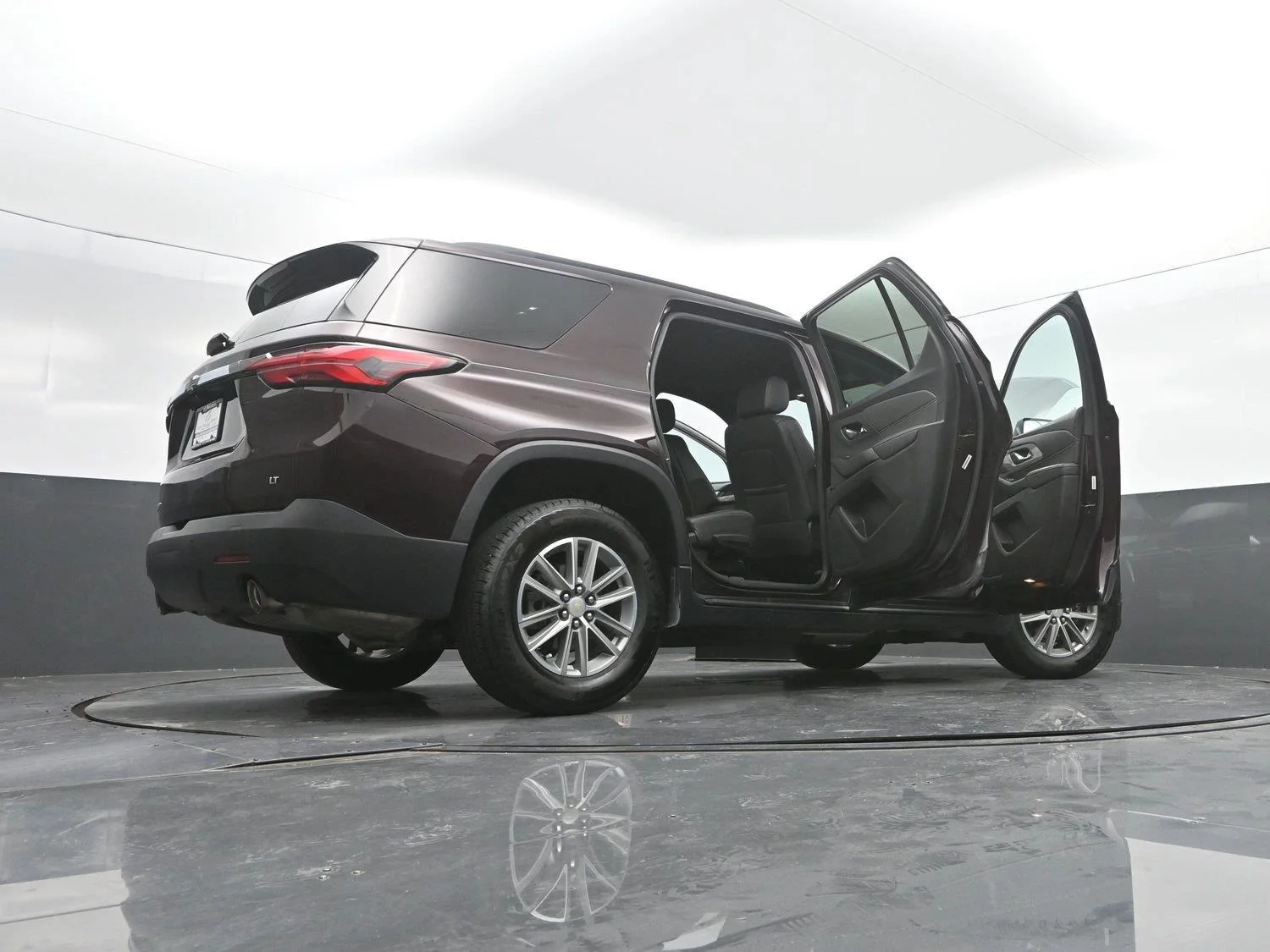 Used 2022 Black Cherry Metallic Chevrolet LT Leather image 52