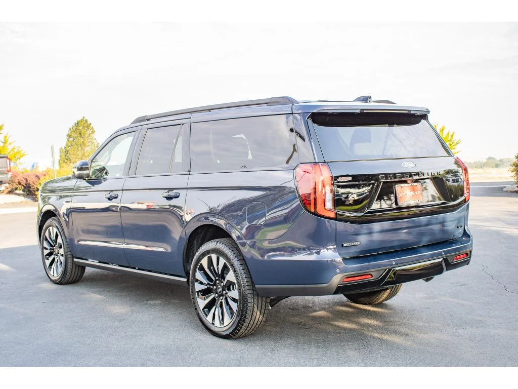 New 2027 Blue Ember Metallic Ford MAX Platinum image 6