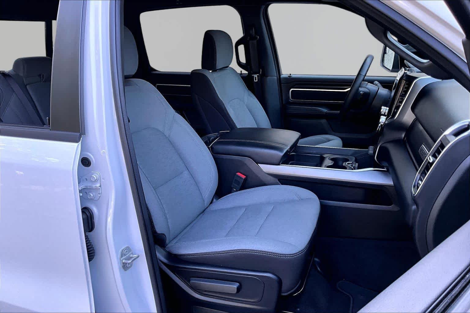 Used 2025 Bright White Clearcoat Ram Big Horn image 9