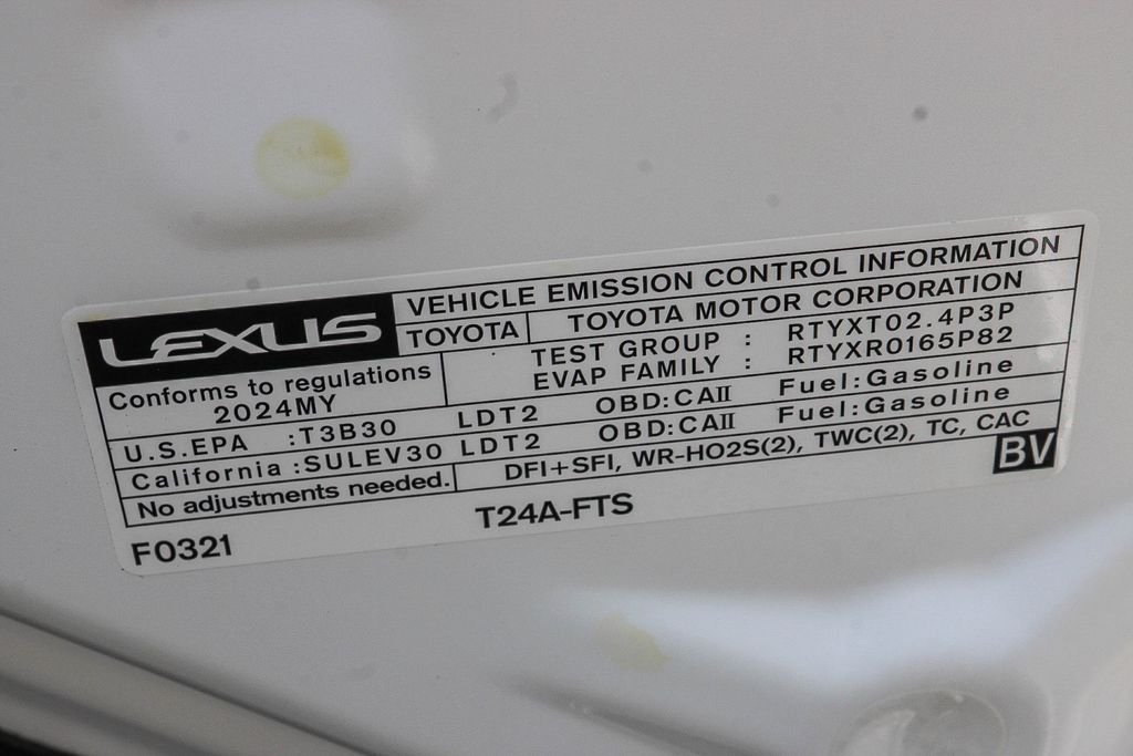 Used 2024 White Lexus 350 Premium image 27