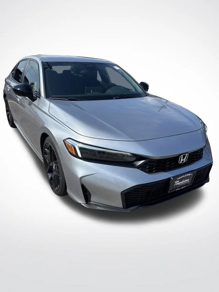 Used 2025 Solar Silver Metallic Honda Sport image 3