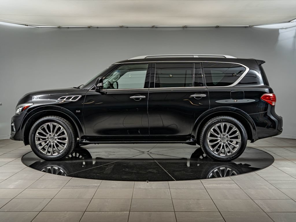 Used 2017 Black Obsidian INFINITI  image 8