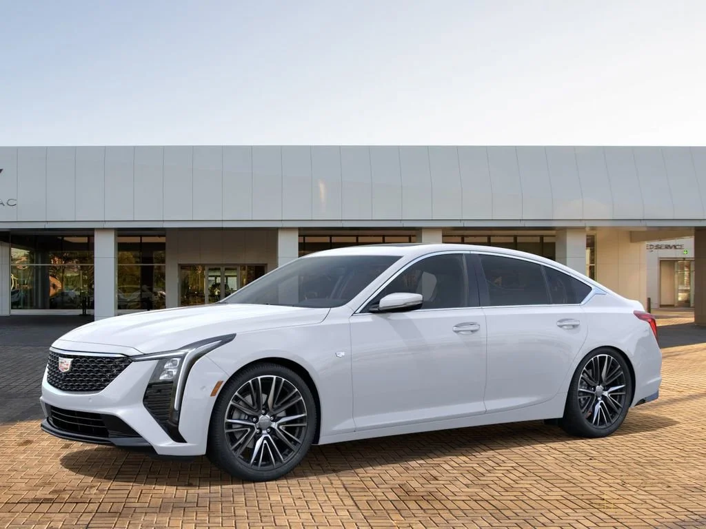 New 2026 Vibrant White Tricoat Cadillac Premium Luxury image 2