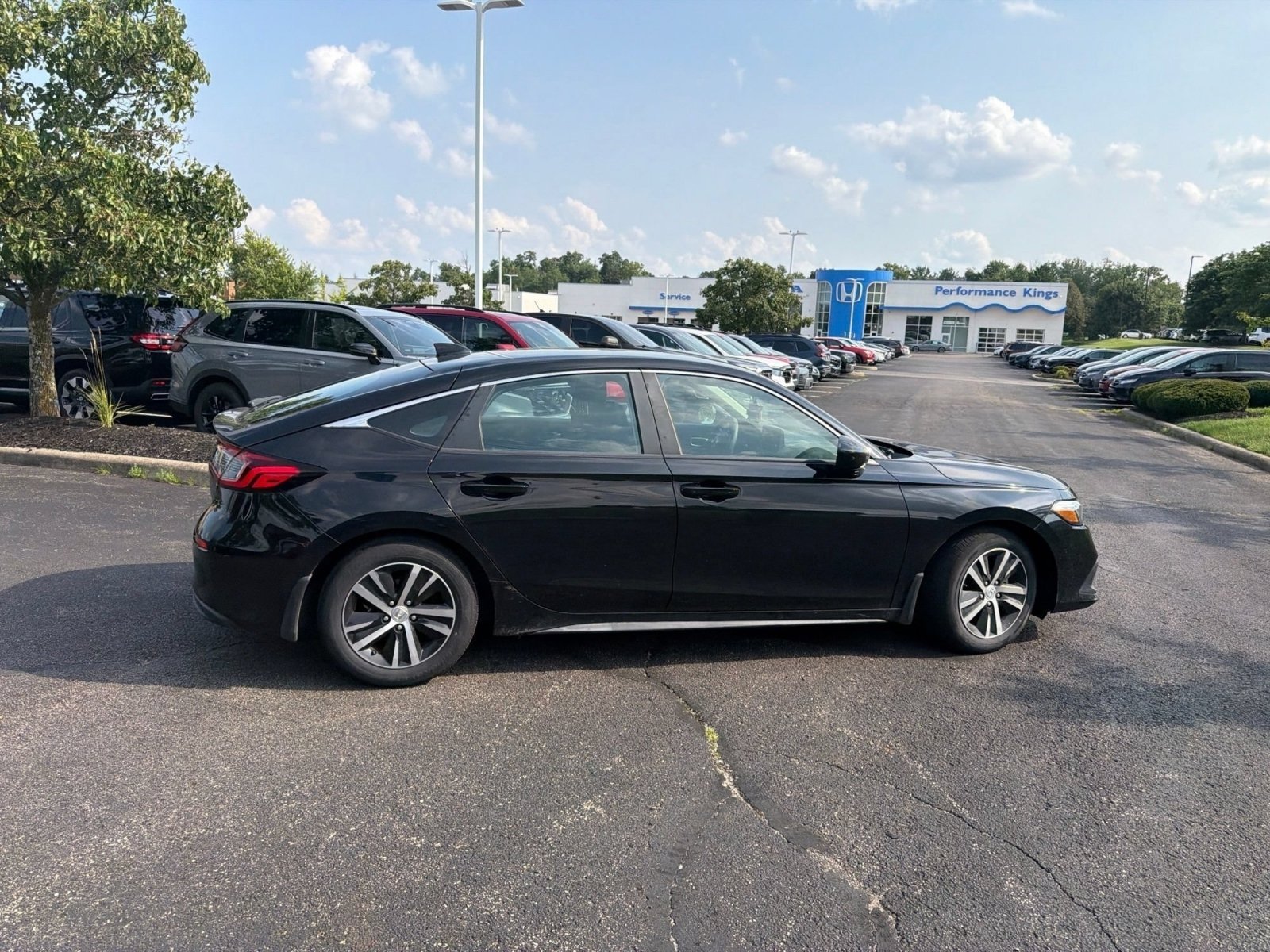 Certified Used 2023 Crystal Black Pearl Honda LX image 17