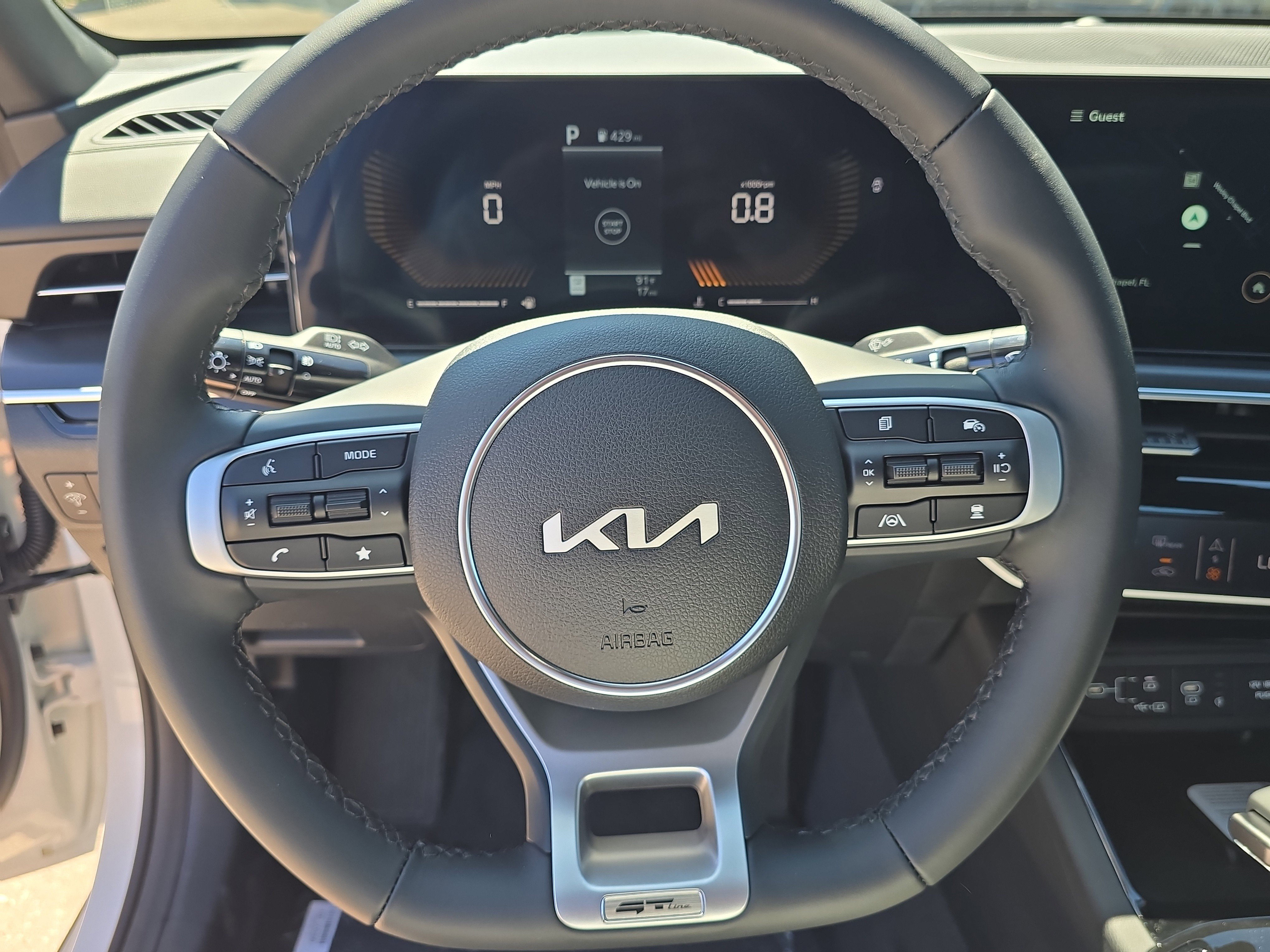 New 2026 Snow White Pearl Kia GT-Line FWD image 30