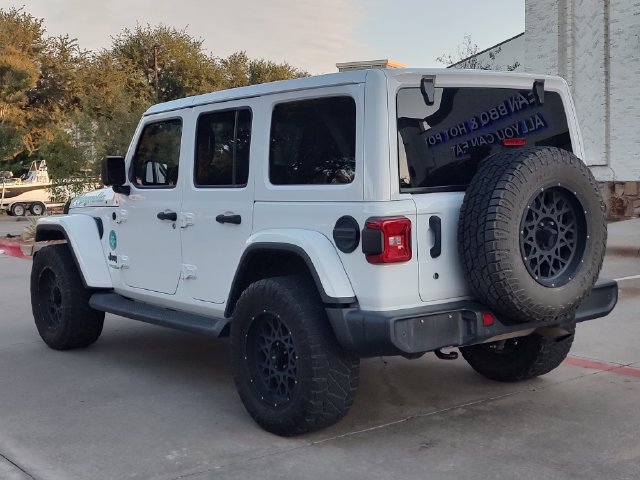Used 2020 White Jeep Unlimited Sahara Altitude image 5