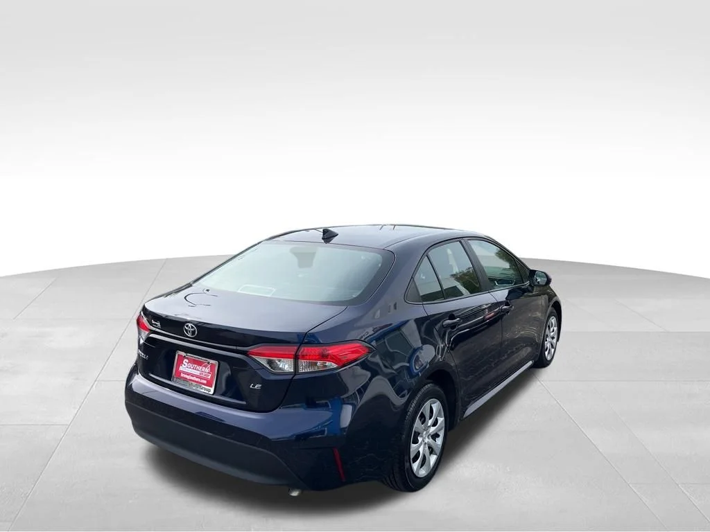 Used 2024 Blue Toyota LE image 4