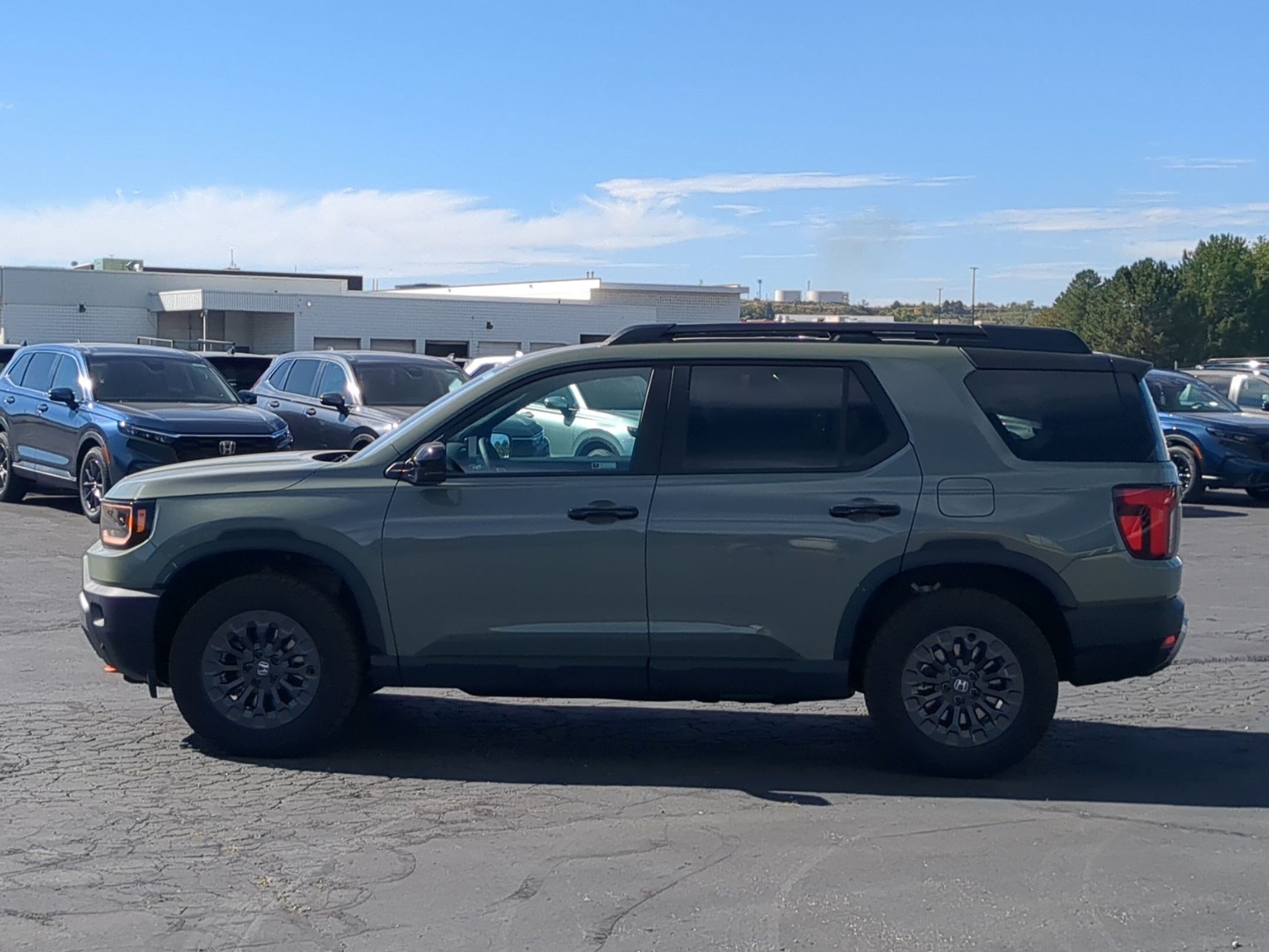 New 2026 Ash Green Metallic Honda TrailSport image 7