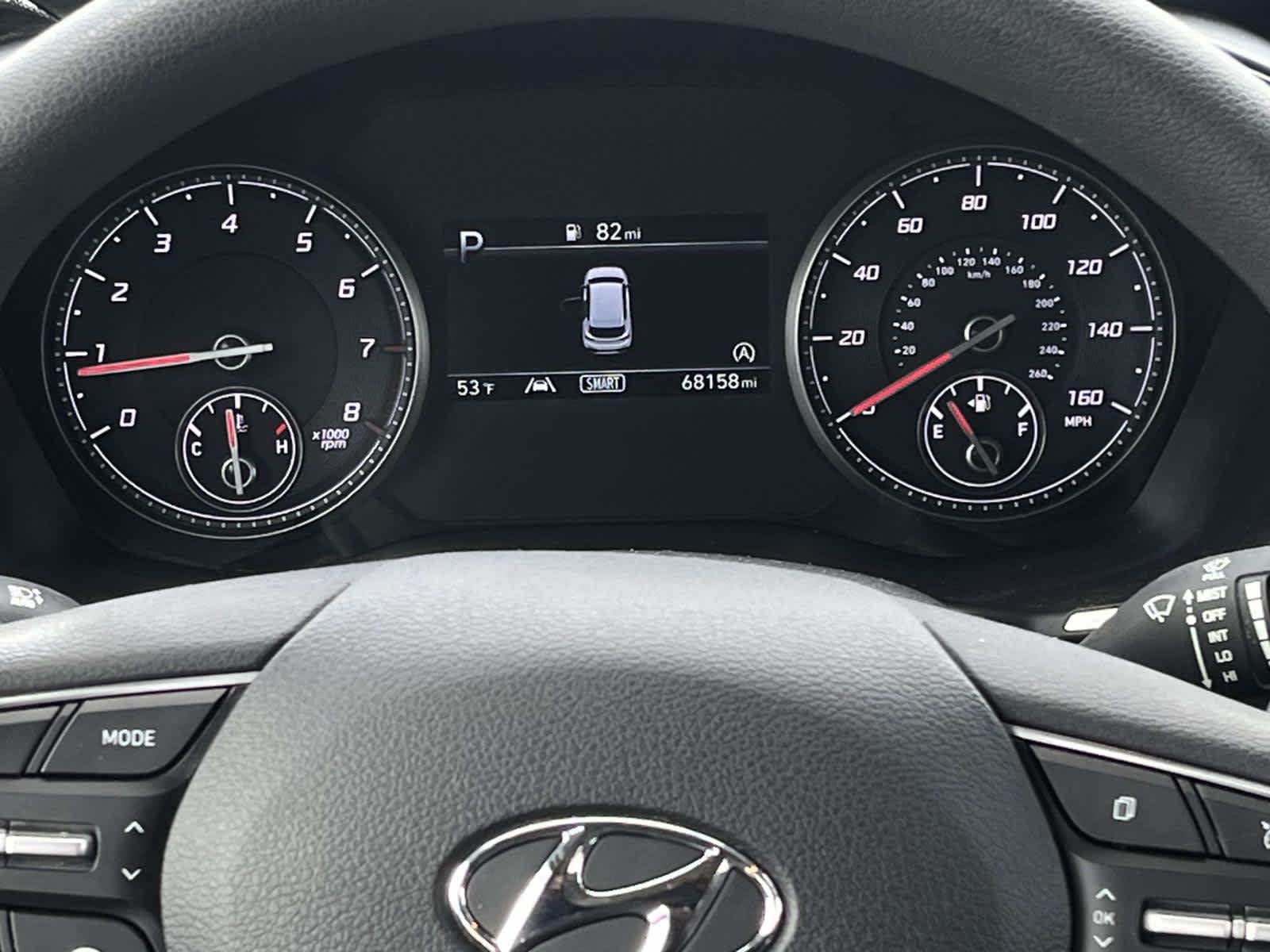 Used 2022 Twilight Black Hyundai SEL image 3