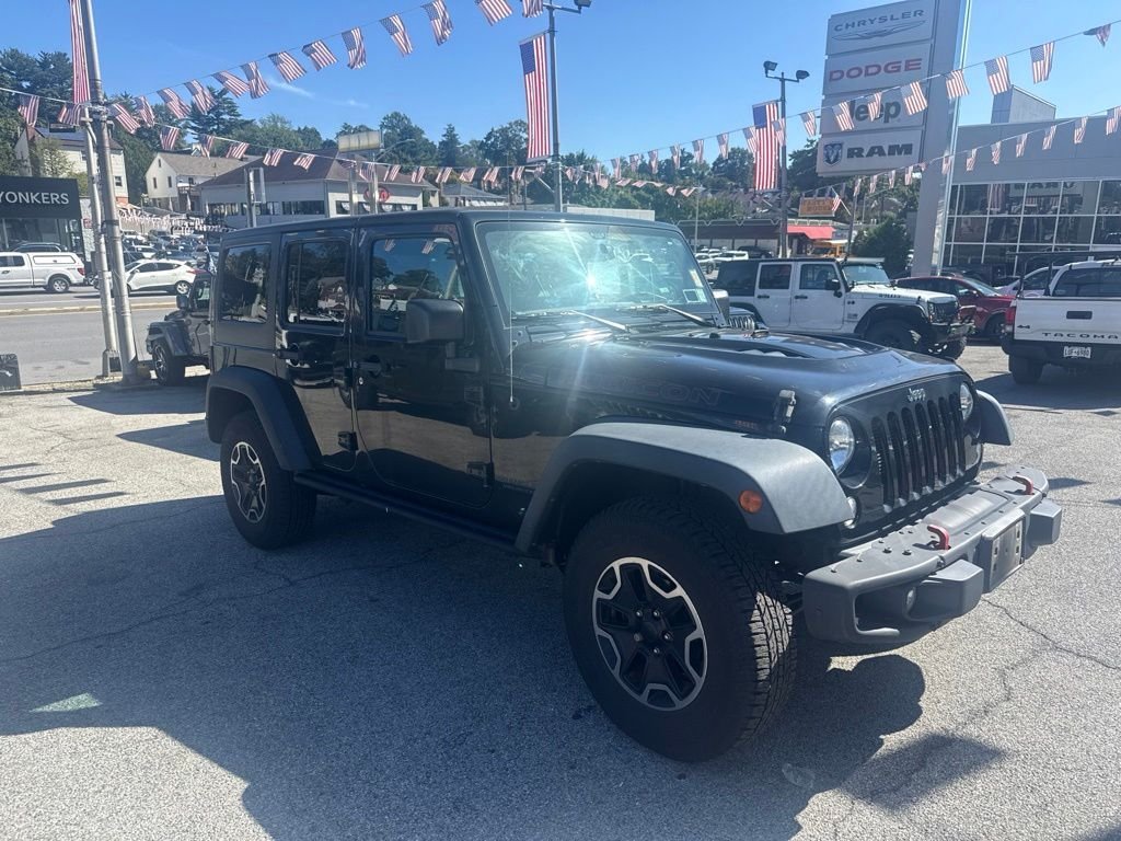 Used 2016 Black Jeep Unlimited Rubicon image 1
