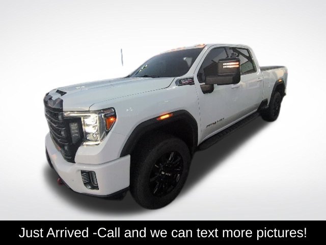 Used 2021 Summit White GMC AT4 image 1