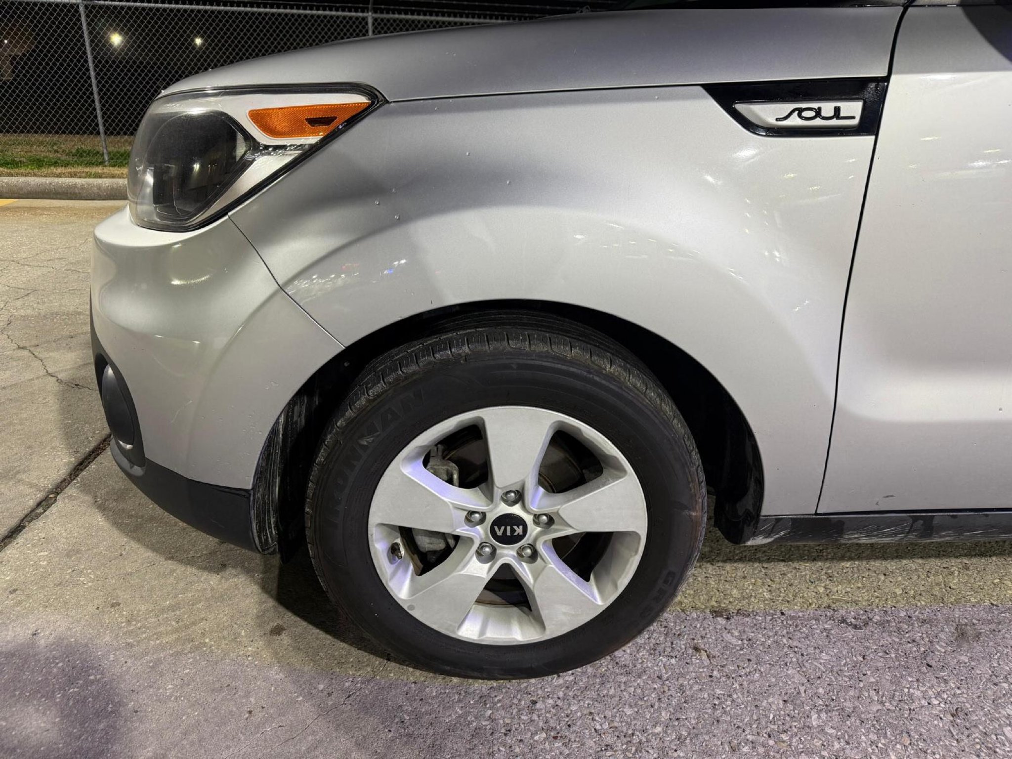 Used 2018 Bright Silver Kia Base image 8
