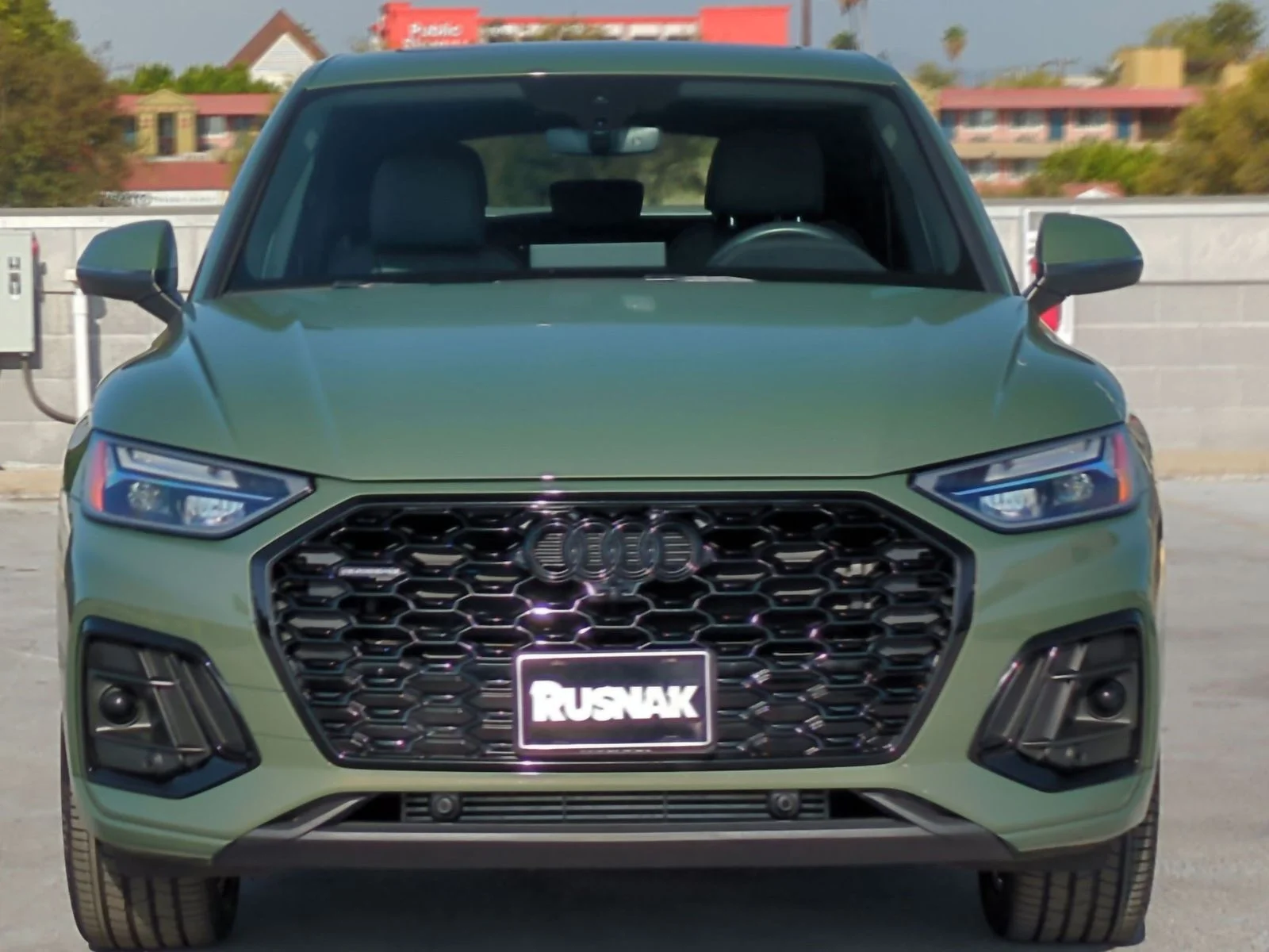Used 2023 Green Audi 45 S line Premium image 4