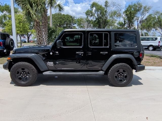 Certified Used 2021 Black Clearcoat Jeep Unlimited Sport S image 6