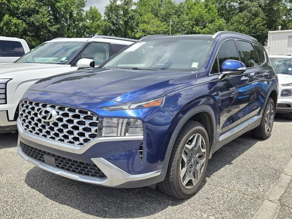 Used 2023 Blue Hyundai SEL Premium image 4