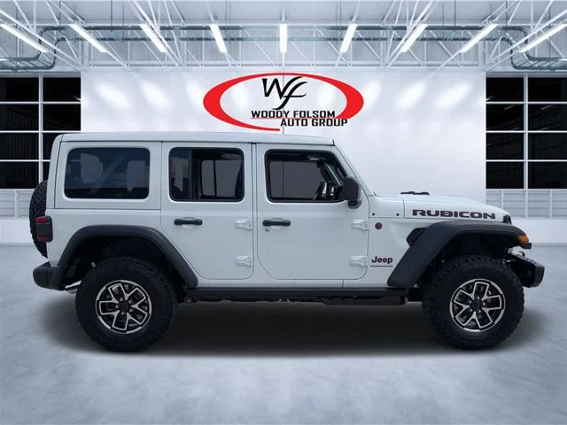 New 2026 Bright White Clear-Coat Exterior Paint Jeep Rubicon image 2