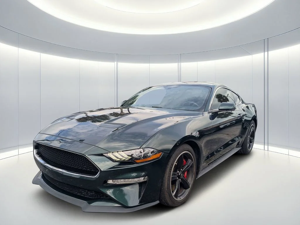 Certified Used 2019 Green Ford Bullitt image 8