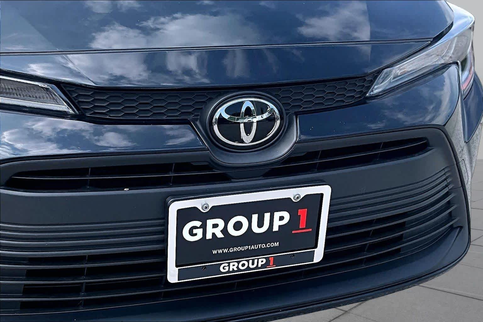 Used 2024 Midnight Black Metallic Toyota LE image 57