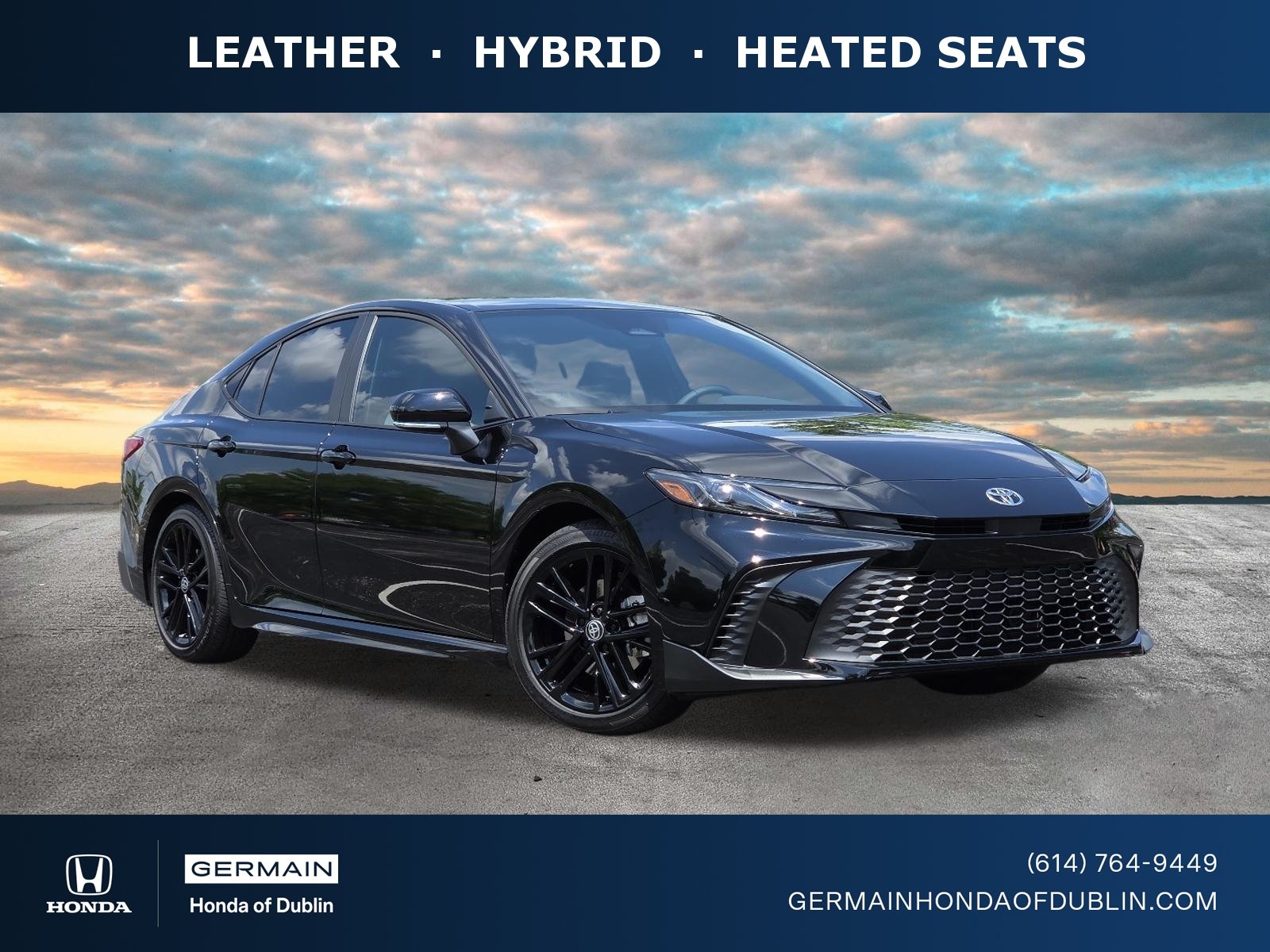 Used 2026 Midnight Black Metallic Toyota SE image 1
