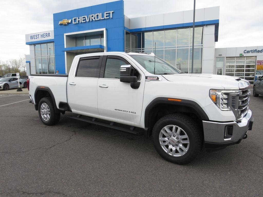 Used 2022 Summit White GMC SLT image 6