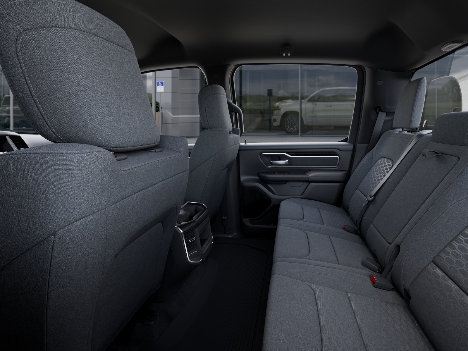 New 2026 Bright White Clear-Coat Exterior Paint RAM RAM 1500 BIG HORN CREW CAB 4X4 image 49