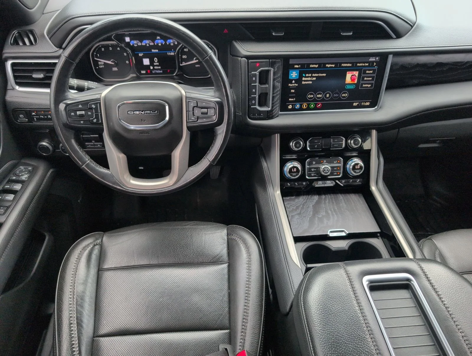 Used 2021 CAYENNE RED TINTCOAT GMC Denali image 29