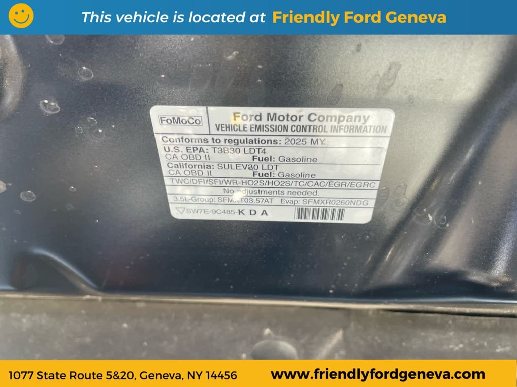 Used 2025 Blue Ford Lariat image 35