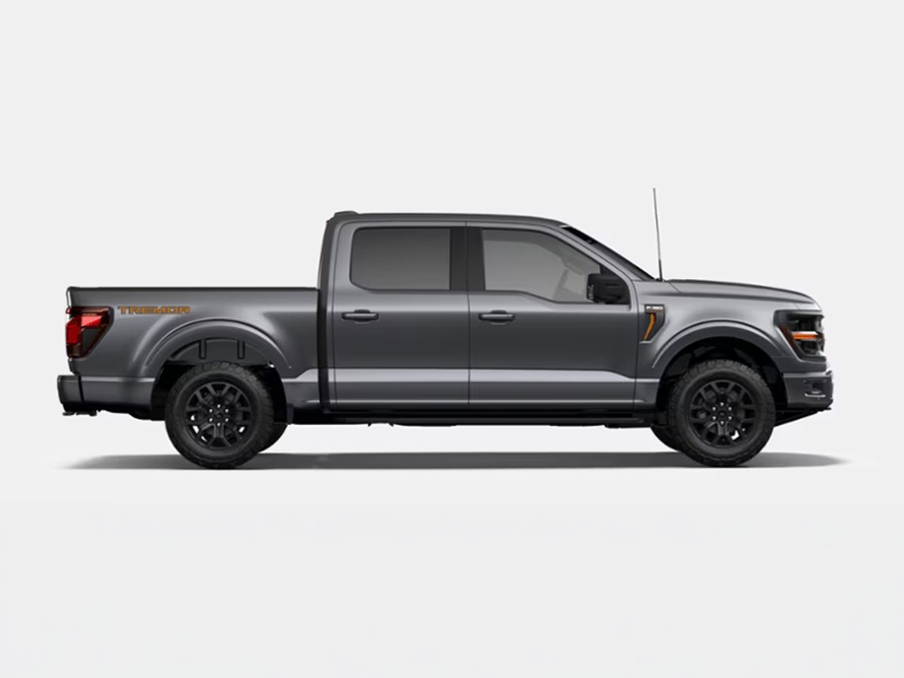 New 2026 Carbonized Gray Metallic Ford Tremor image 2