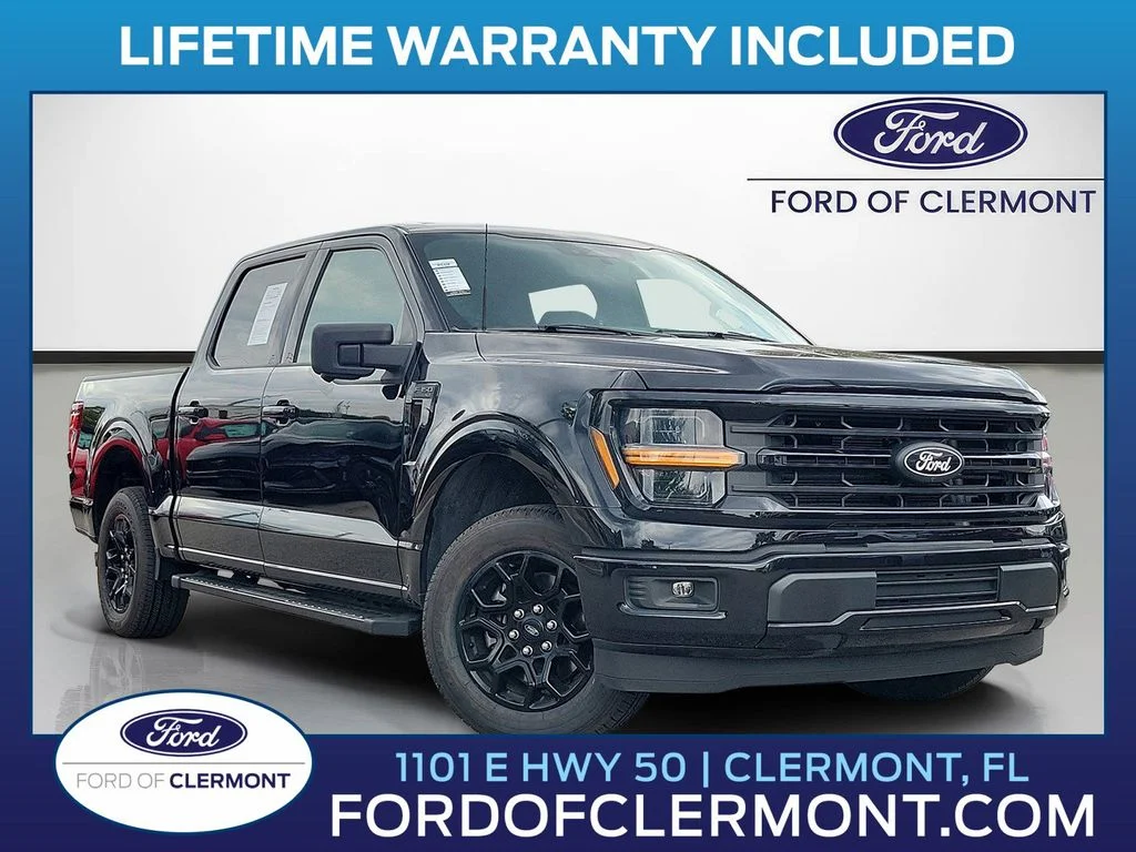 Used 2024 Black Ford XLT image 1