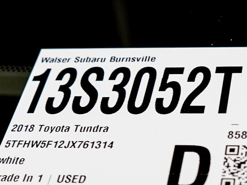 Used 2018 Super White Toyota Limited image 32