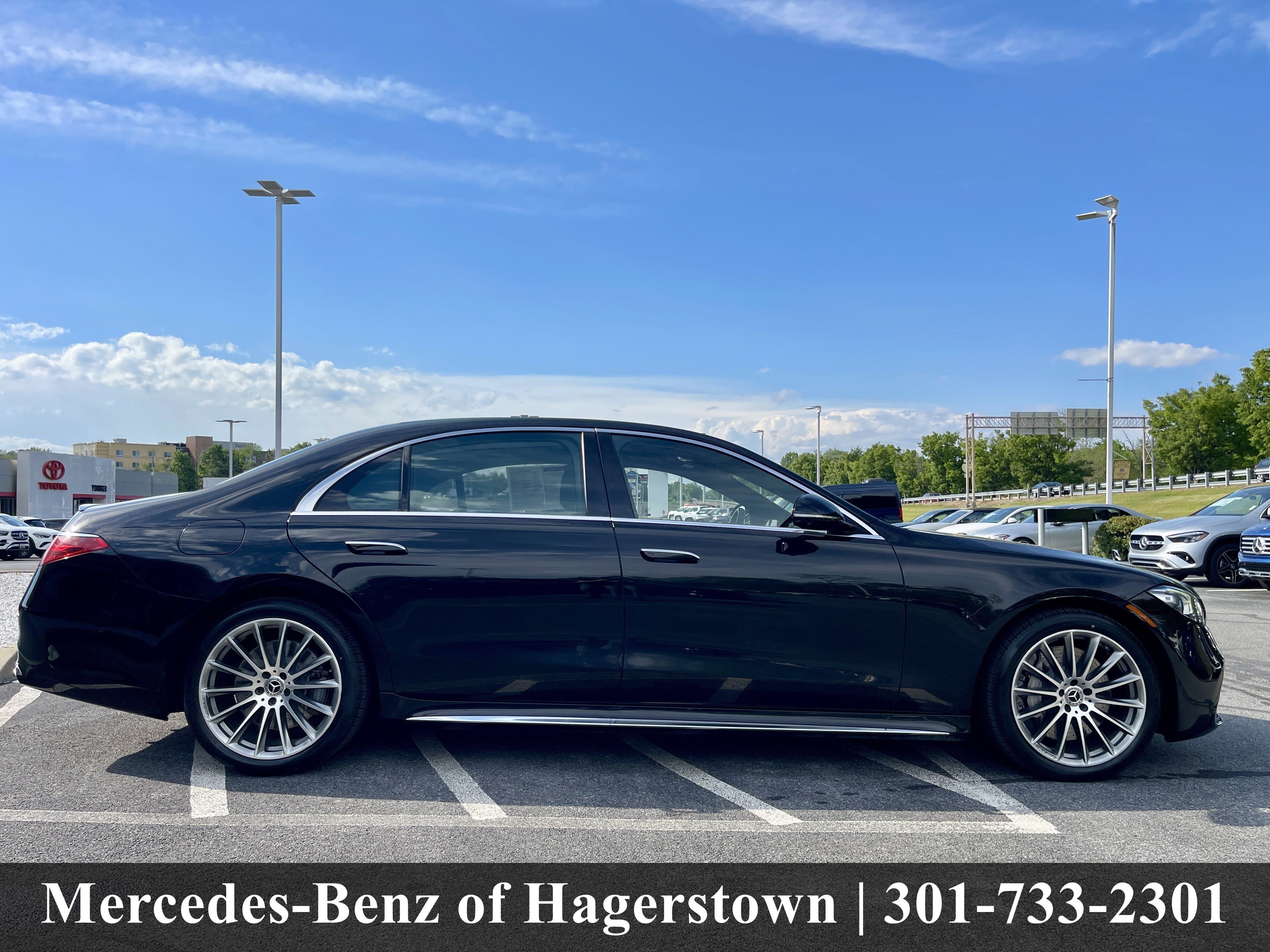 Certified Used 2022 Obsidian Black Mercedes-Benz S 500 4MATIC® Sedan image 40
