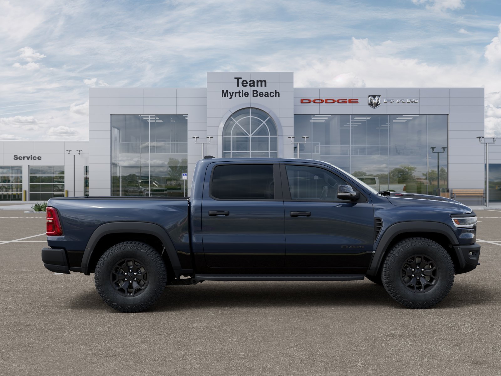 New 2026 Forged Blue Metallic Exterior Paint RAM RHO image 47