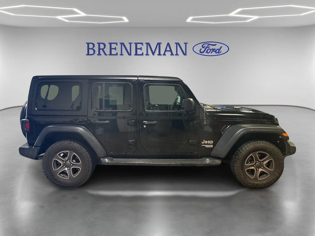 Certified Used 2018 Black Clearcoat Jeep Unlimited Sport S image 5