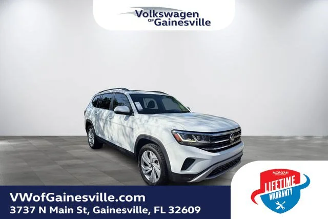 Used 2023 Pure White Volkswagen 3.6L V6 SE w/Technology image 1