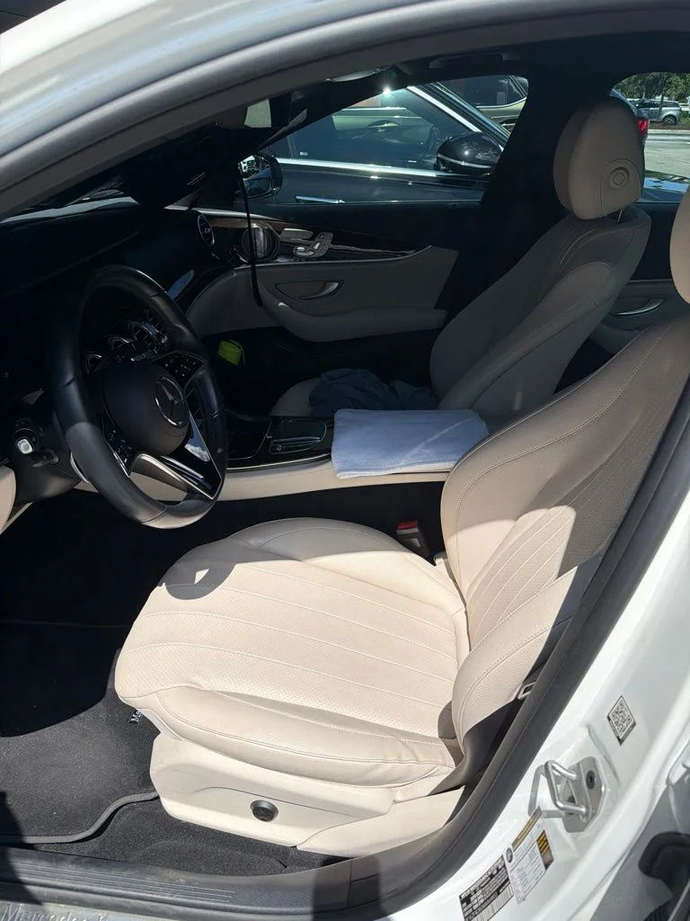 Certified Used 2021 Polar White Mercedes-Benz E 350 image 6