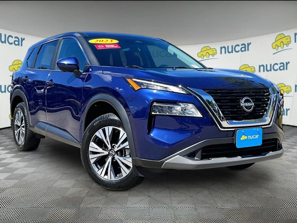 Used 2023 Blue Nissan SV image 1