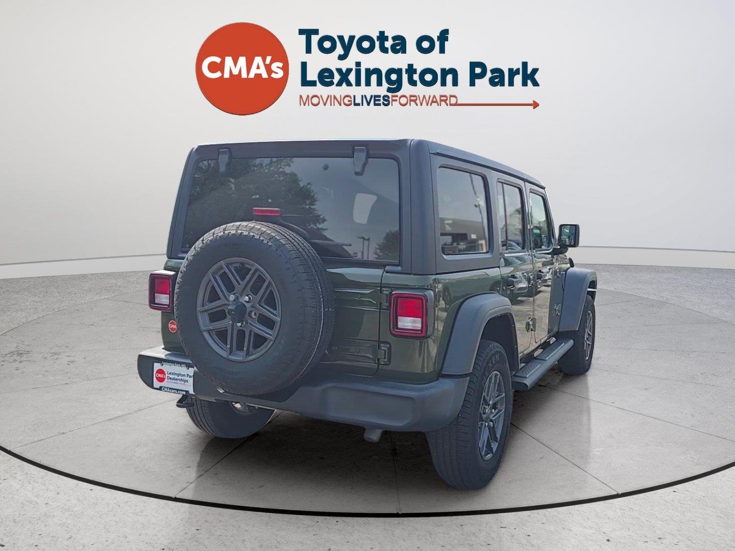 Used 2024 Sarge Green Clearcoat Jeep Sport S image 5
