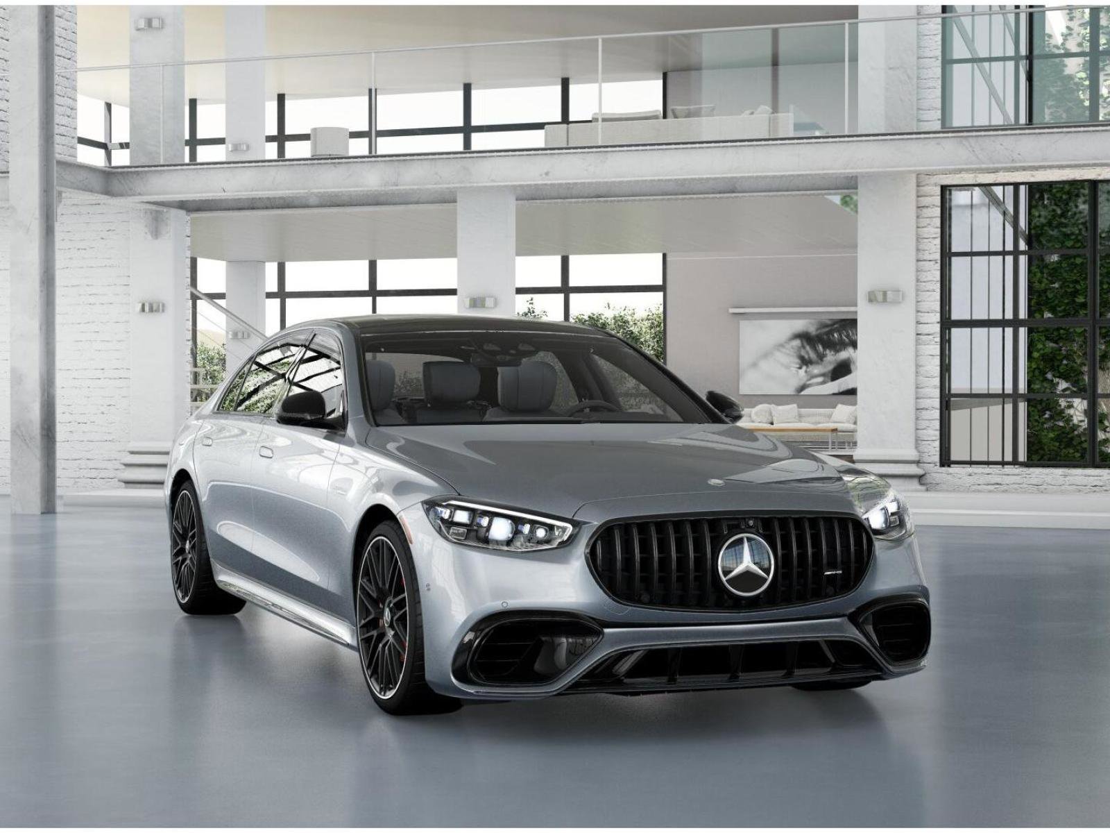 New 2026 CIRRUS SILVER Mercedes-Benz AMG® S 63 E image 9