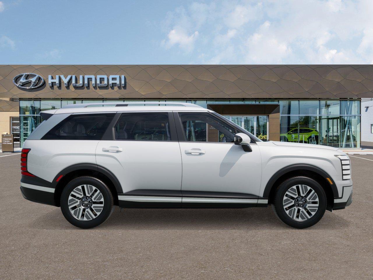 New 2026 Creamy White Pearl Hyundai SEL 7P image 7