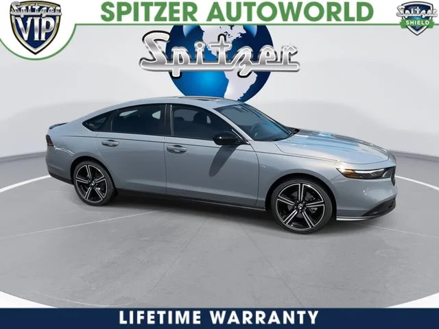 New 2026 Urban Gray Pearl Honda Sport Hybrid image 2