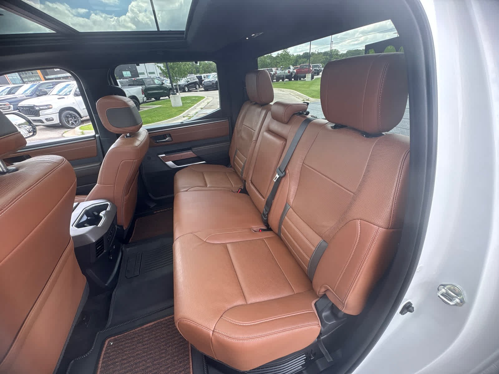 Used 2024 Wind Chill Pearl Toyota 1794 Edition Hybrid image 13
