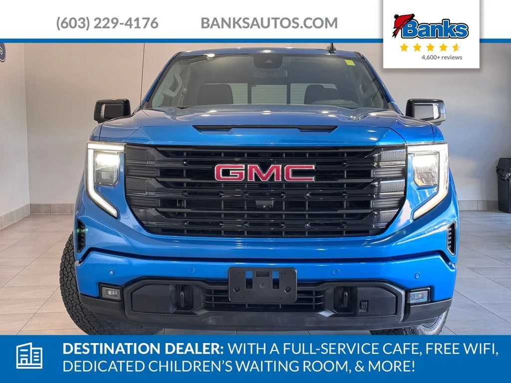 Certified Used 2024 Dynamic Blue Metallic GMC Elevation image 3
