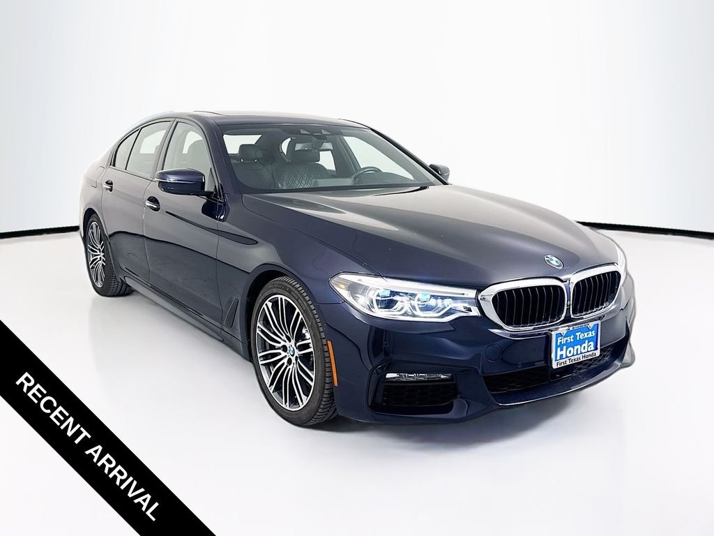 Used 2017 Carbon Black Metallic BMW 540i image 1
