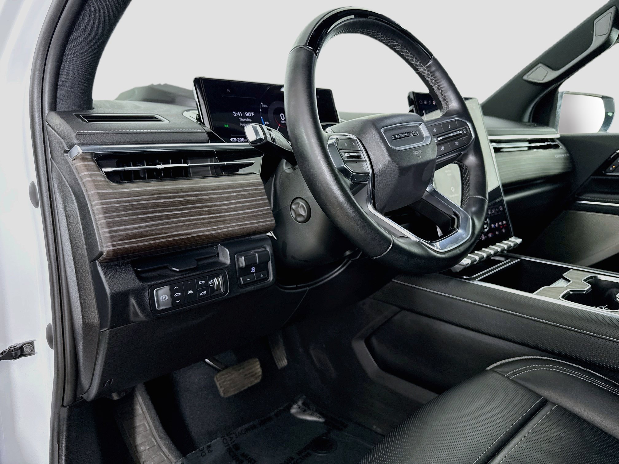 Used 2025 Summit White GMC Max Range Denali image 11